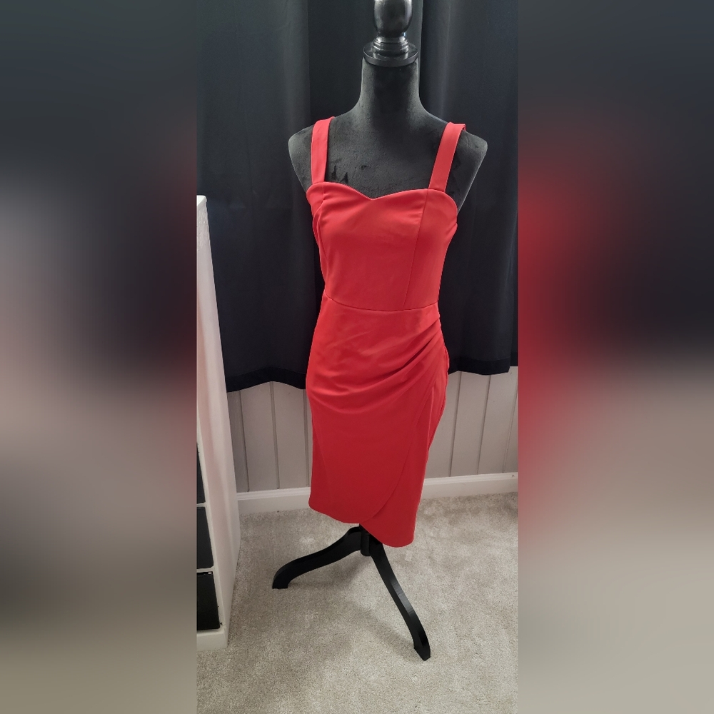 Belle Pogue Red dress